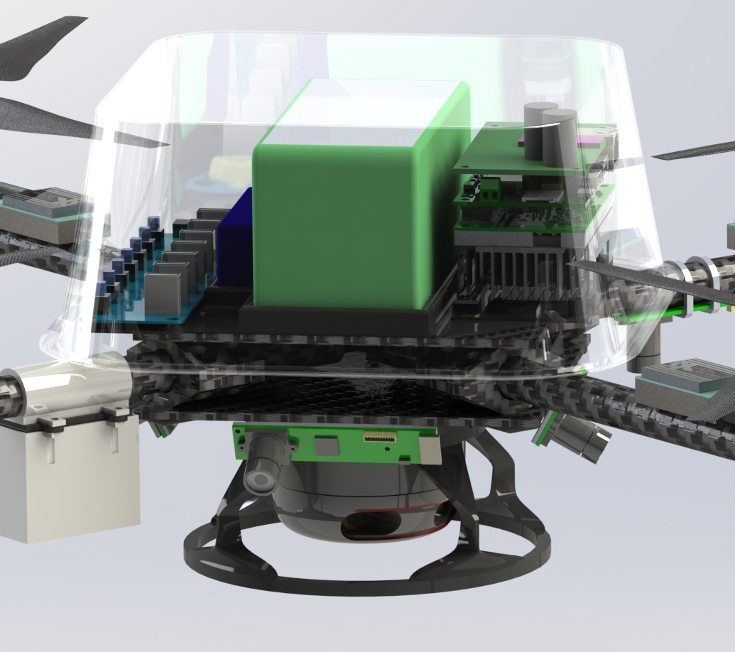 RPLIDAR A2 on drone